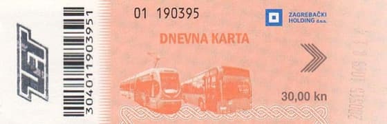 ZET papirnata karta